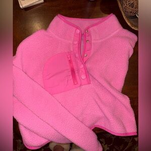 PacSun Pink Cowl Neck Jacket